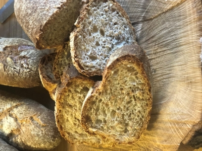 Pane con grano spezzato